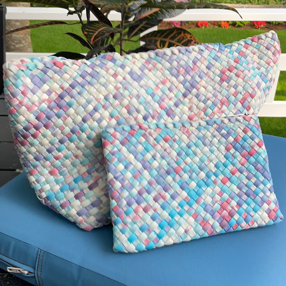 Naghedi St. Barths tote with pouch and bag
